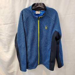 Spyder Long Sleeve Full Zip Sweater Jacket Size XL