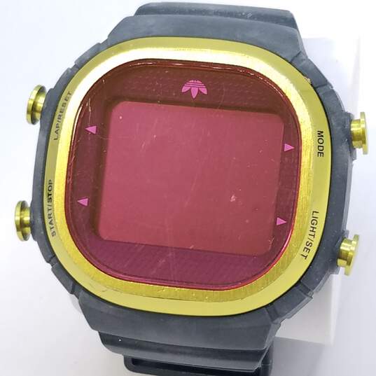 Adidas ADH6068 series Seoul 52mm Case Rubber Strap Quartz Digital Quartz Watch image number 2