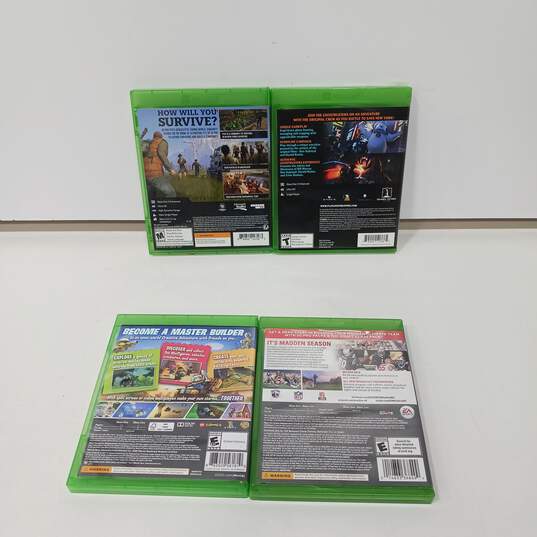 4pc. Set of Assorted Xbox One Games image number 2