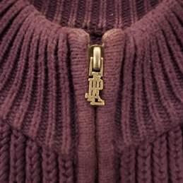 Ralph Lauren Men Purple Knit Sweater 1X alternative image