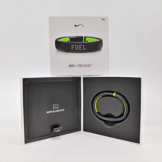 Buy the Nike Fuel Band Size M L New Open Box | GoodwillFinds