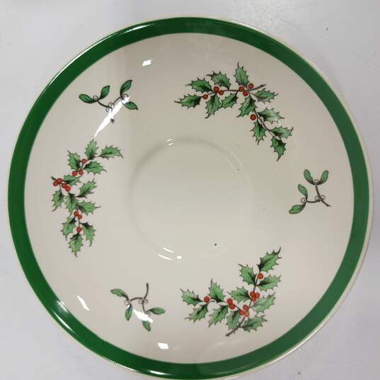 Pair of Spode Christmas Tree Buffet Sets IOB image number 3