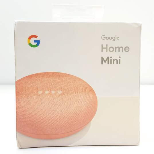 Google Home Mini Smart Assistant - Coral image number 2