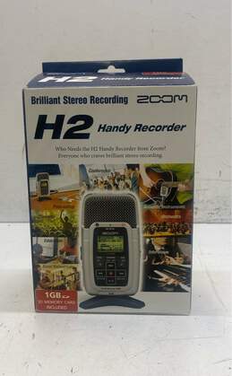 Zoom Brilliant Stereo Recorder H2 Handy Recorder-SOLD AS IS