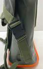 Hunter Target Roll Top Cooler Backpack Olive Green Bag image number 3