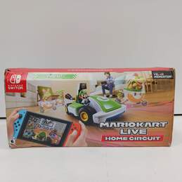 Nintendo Switch Mario Kart Live Home Circuit Luigi In Box w/ Accessories