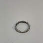 Designer Silpada 925 Sterling Silver Hammered Round Shape Band Ring image number 2