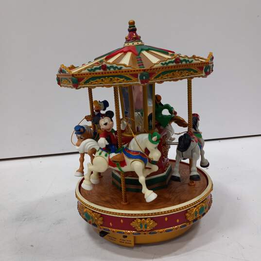 Mr. Christmas A Mickey Holiday Go Round Musical Figurine image number 4