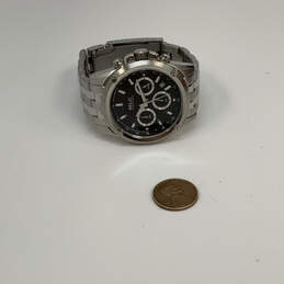Designer Relic Grant ZR66032 Silver-Tone Stainless Steel Analog Wristwatch alternative image