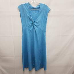 Patagonia WM'S Blue Cotton Midi Dress Size SM