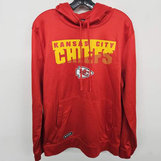 Kansas City Chiefs Red Hoodie image number 1