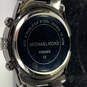 Designer Michael Kors D3059G Gray Stainless Steel Round Analog Wristwatch image number 4