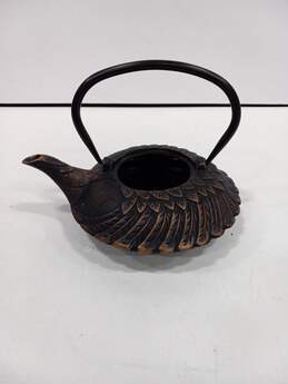 Vintage Japanese Cast Iron Pelican Tea Pot without Lid