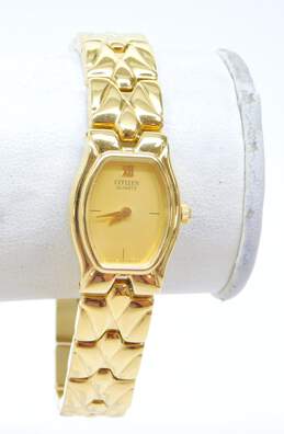 Ladies Vintage Citizen & Pulsar Gold Tone Quartz Dress Watches 70.9g alternative image