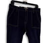 NWT Womens Blue Medium Wash Mid-Rise Stretch Denim Flared Leg Jeans Size 30 image number 3