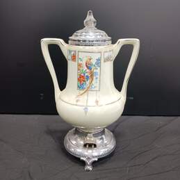 Vintage Royal Rochester Pheasant Porcelain Coffee Percolator alternative image