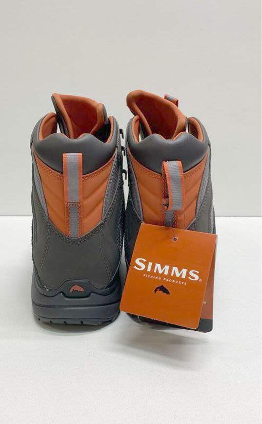 Simms Vapor Tread Wading Fishing Grey Boots Men 12 image number 4