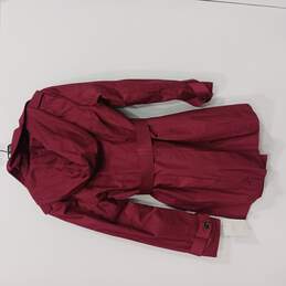 London Fog Women's Red Trench Coat: Size Medium alternative image