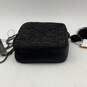 NWT Via Spiga Womens Black Bedazzled Zipper Inner Pocket Crossbody Bag Purse image number 3