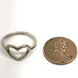 Designer Pandora S925 ALE Sterling Silver Promise Open Heart Band Ring image number 2