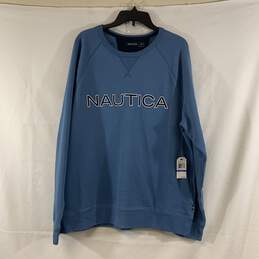 Men's Blue Nautica Sweatshirt, Sz. XL