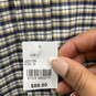 NWT Mens Multicolor Plaid Spread Collar Long Sleeve Button Up Shirt Size M image number 4