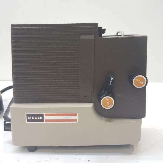 Singer Graflex Projector Model SM-400 With Case image number 4