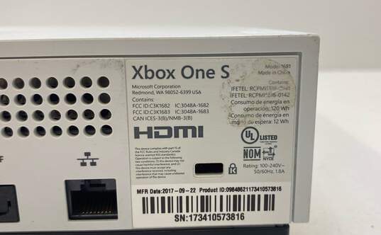 Microsoft XBOX One S Console W/ Accessories image number 4