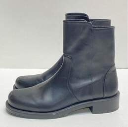 Stuart Weitzman Leather 5050 Ankle Boots Black 9