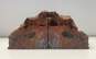 Petrified Wood Polished Bookends Pair of Arizona Fossilized Tree Trunk image number 1
