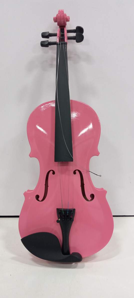 Pink Violin W/ Case image number 2