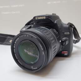 Canon EOS Rebel XT 8MP Digital SLR Camera w/ EF-S 18-55mm f/3.5-5.6 II Lens Untested AS-IS alternative image