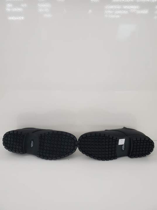Skechers Mens Cottonwood Elks Leather Soft toe Lace Up Safety Black Size 11 New image number 5