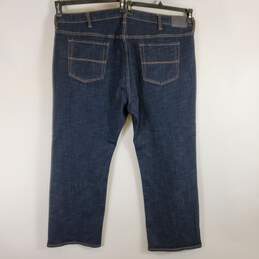 Lucky Brand Men Dark Wash Straight Baggy Jeans sz 46 alternative image