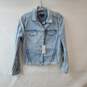 Size Small Light Blue Front Button Up Jean Jacket - Tags Attached image number 1