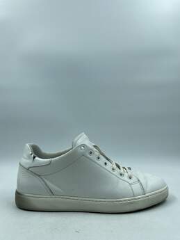 DIOR HOMME White Court Sneakers M 11 COA