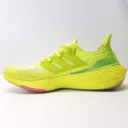 Adidas Ultra Boost 21 Solar Yellow Athletic Shoes Men's Size 11 alternative image