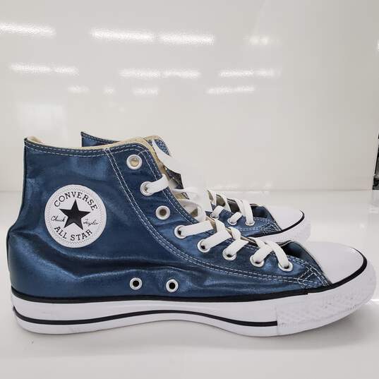 Converse CT All Star High Blue Unisex Sneaker Shoes Size M9/11W image number 3