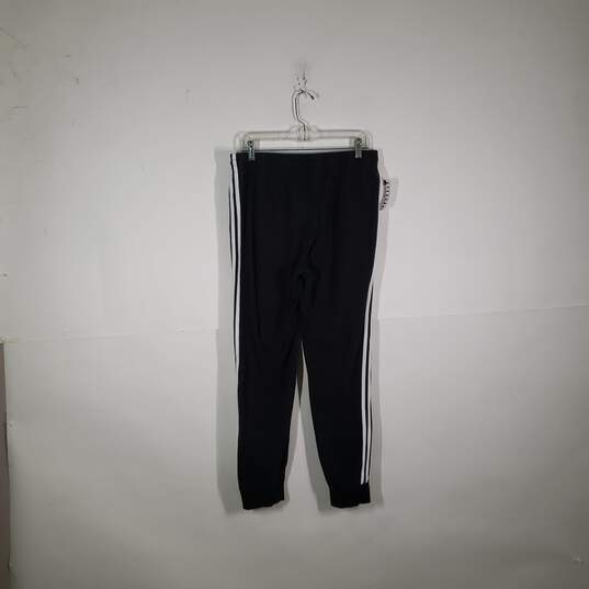 Mens Drawstring Waist Slash Pockets Flat Front Pull-On Jogger Pants Size XL image number 2