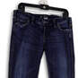 Womens Blue Denim Medium Wash Stretch Pockets Bootcut Jeans Size 30/33 image number 3