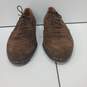 Santoni Sherpa By Silcea Men's Brown Leather Or Suede Dress Shoes Size 10.5 image number 2