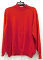 Burberry Womens Size 44 Red Long Sleeve Shirt W/COA image number 2