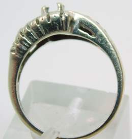 Vintage 14K White Gold 0.18 CTTW Diamond Ring- For Repair 4.0g alternative image