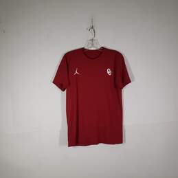 Mens Dri Fit Oklahoma Sooners Crew Neck Pullover T-Shirt Size Small