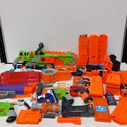 14 LB Bundle of Assorted Toy Dart Guns and Accessories