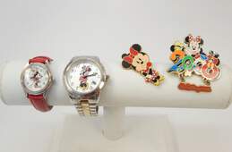 Disney Minnie Mouse Enamel Pins & Quartz Watches