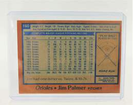 1978 HOF Jim Palmer Topps All-Star Baltimore Orioles alternative image