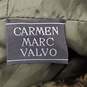 Carmen Marc Valvo Green Midi Dress Sz 8 image number 1