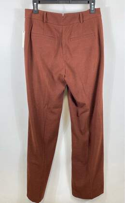 NWT Anthropologie Womens Brown Cartonnier Pocket Straight Leg Dress Pants Size 6 alternative image