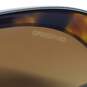 AUTHENTICATED Prada Brown Tort Oval Oversized Sunglasses image number 3